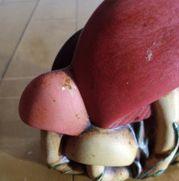 Vintage Mushroom napkin or mail holder Decor - Picture 7 of 8